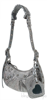 Le Cagole XS Rhinetone Shoulder Bag