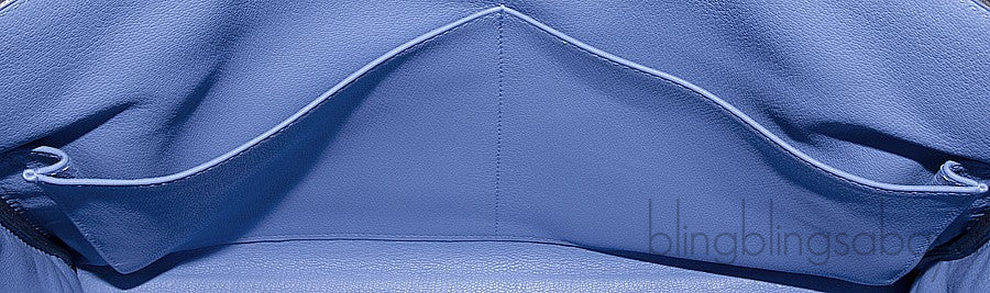 Kelly 35 Blue Paradise Taurillon Clem.