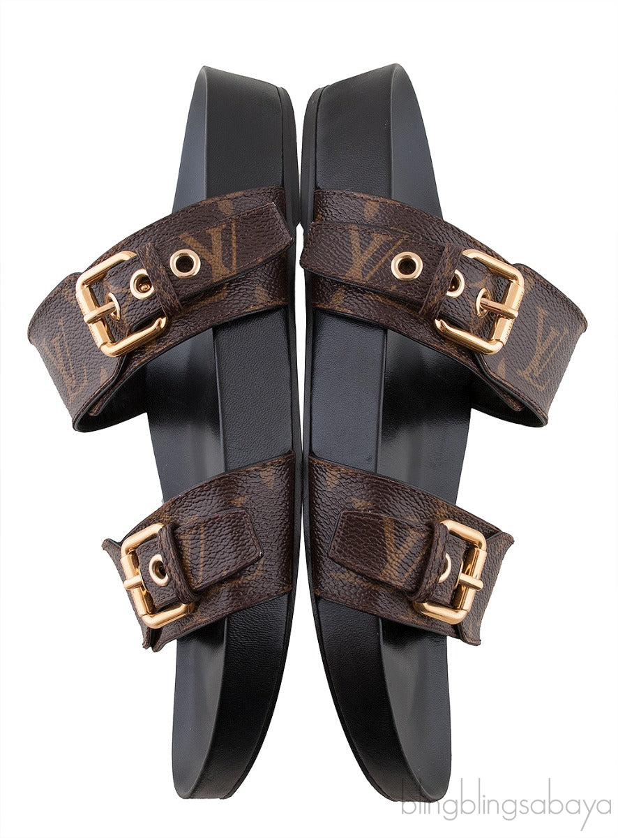 Monogram Bom Dia Flat Mule
