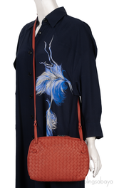 Intrecciatio Clutch Shoulder Bag