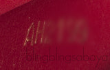 Burgundy Natural Python Mini Capucine Bag