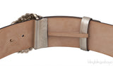 Light Gold Wide Belt