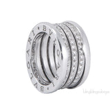 B.Zero1 White Gold Diamond Ring