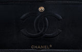 Classic CC Black Quilted Medium Flap