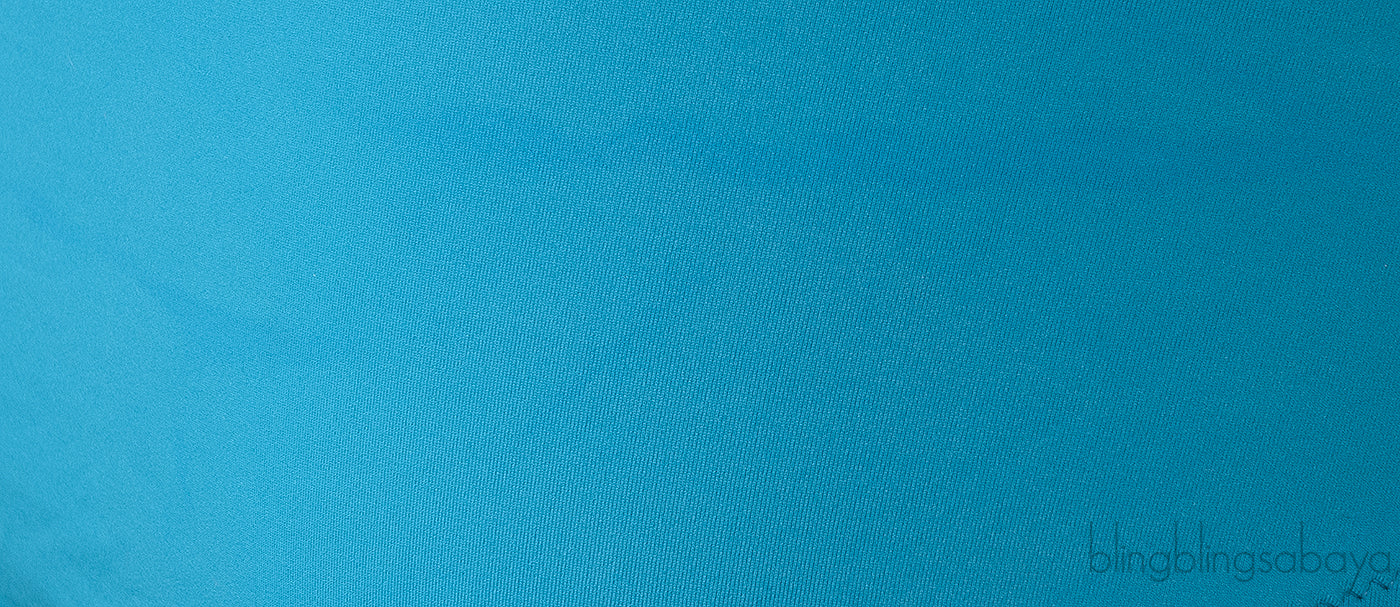 Aqua Blue Two-Piece Swimsuit