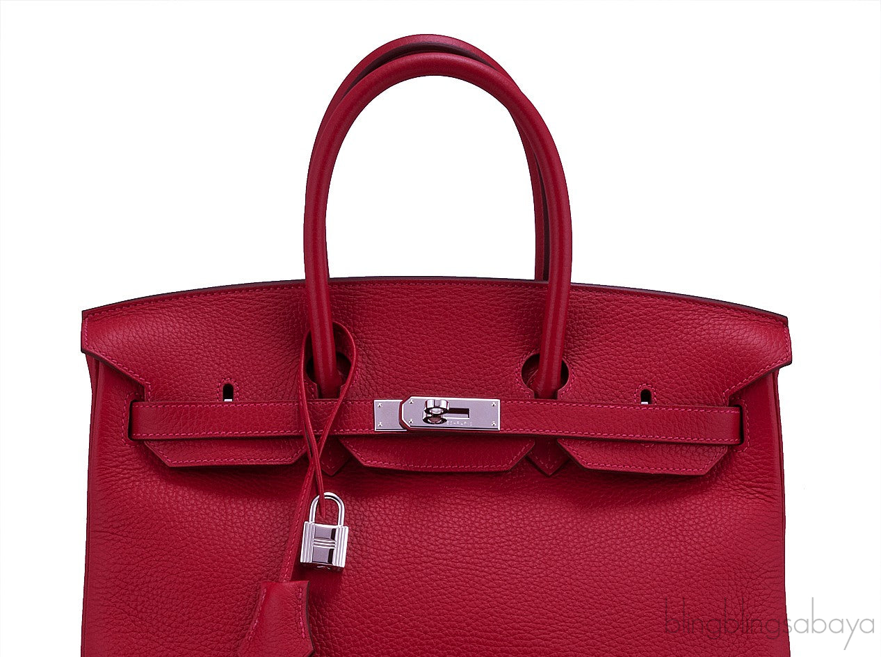 Birkin 35 Rouge Casaque