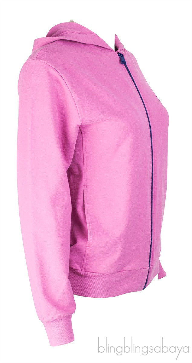 Fuchsia Pink Hoodie jacket