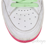 White Neon Multicolor Sneakers