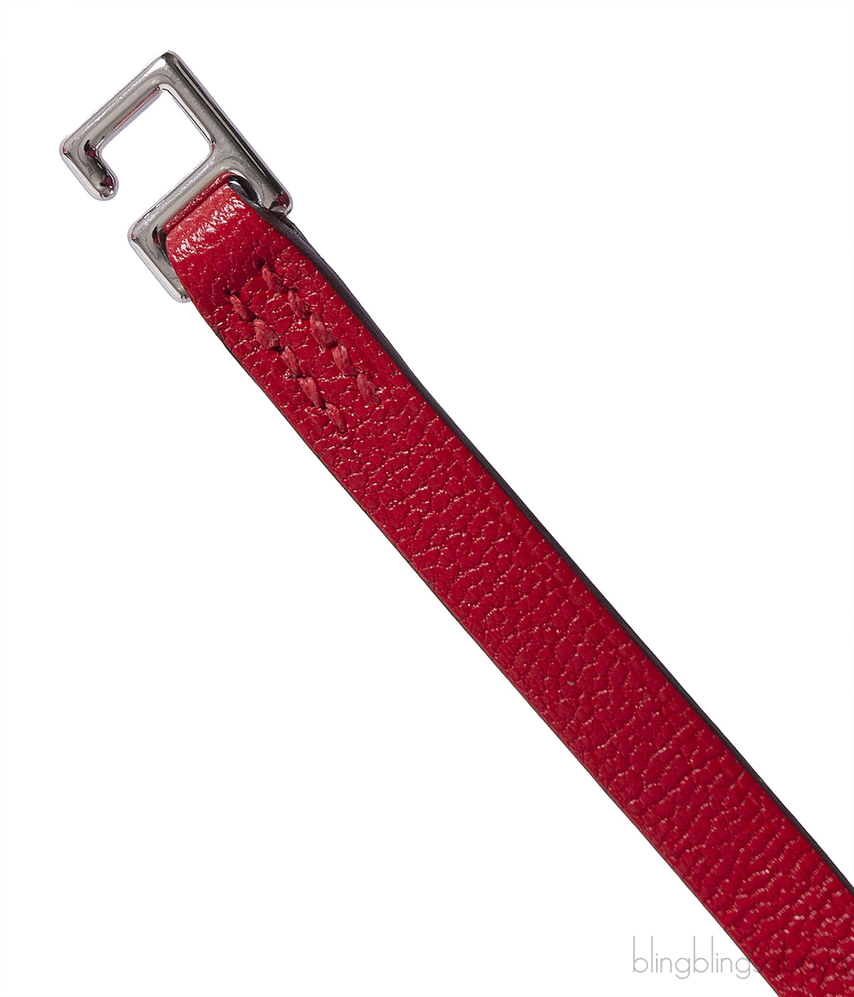 Hermes Rivale Mini Bracelet Chamkila Rouge Coeur PHW