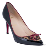 Black Leopard Pony 85 Pumps