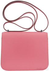 Constance Mini Flamingo Epsom PHW