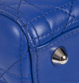 Lady Dior Large Iris Quilted Bag