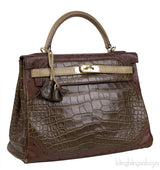 Kelly 32 Grand Marriage Crocodile Bag