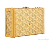 Mini Minaudiere Trunk Yellow
