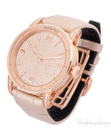 Pink Gold Diamond 41 mm Ladies Watch