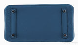 Kelly 32 Retourne Bleu Cobalt Togo
