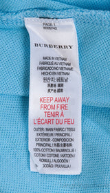 Light Blue Polo Shirt Kids Dress