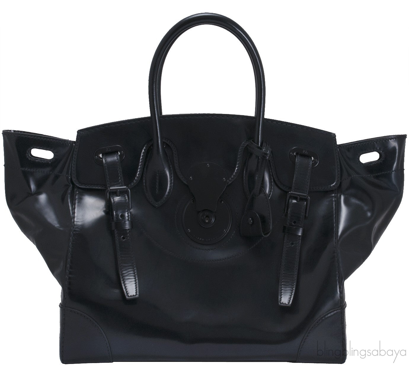 Patent So Black Soft Ricky Bag
