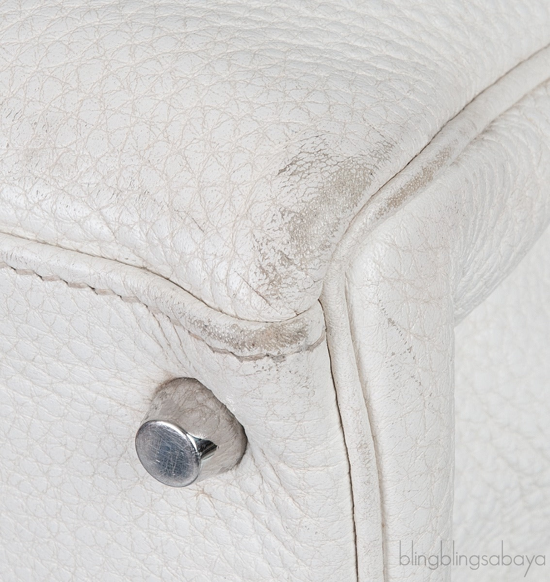 Kelly 35 White Retourne  PHW