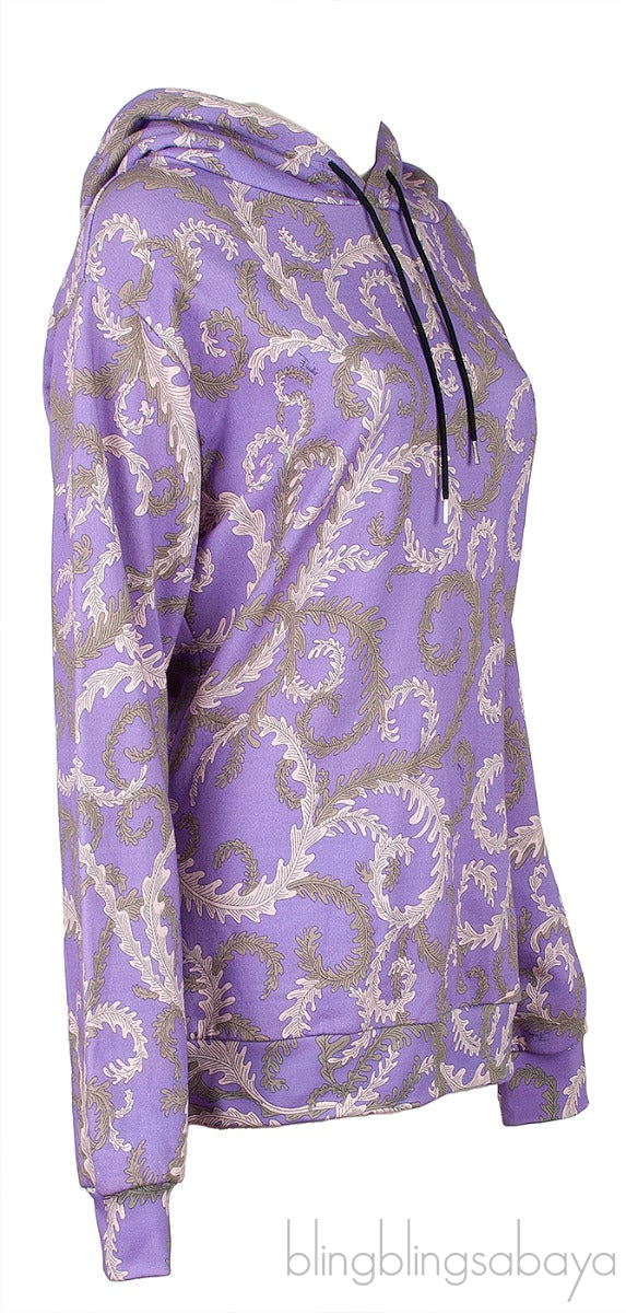 Selva Pattern Hooded Sweatshirt