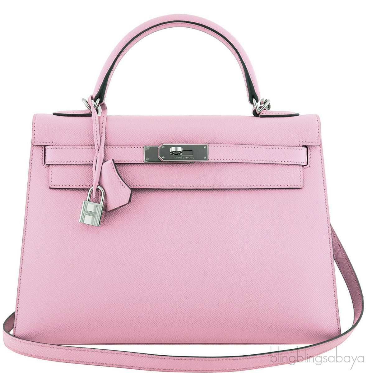 Kelly 25 Mauve Sylvester Epsom Sellier PHW