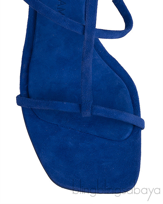 Blue Suede Elina Sandals