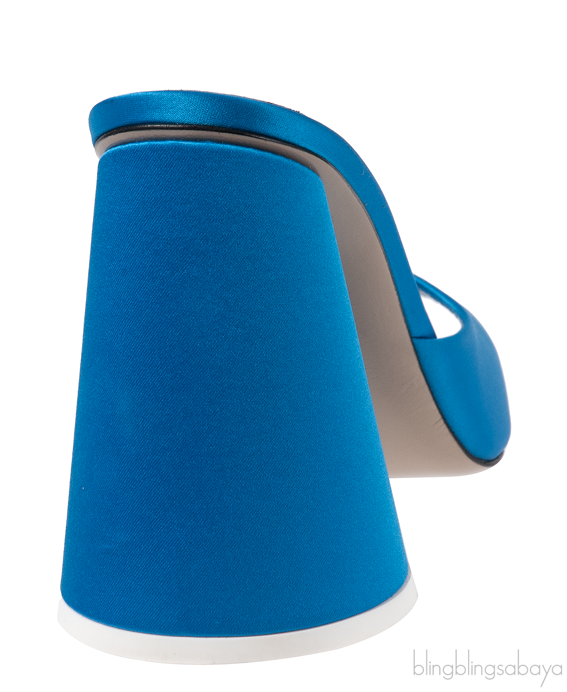 Attico Blue Luz Mule Sandals