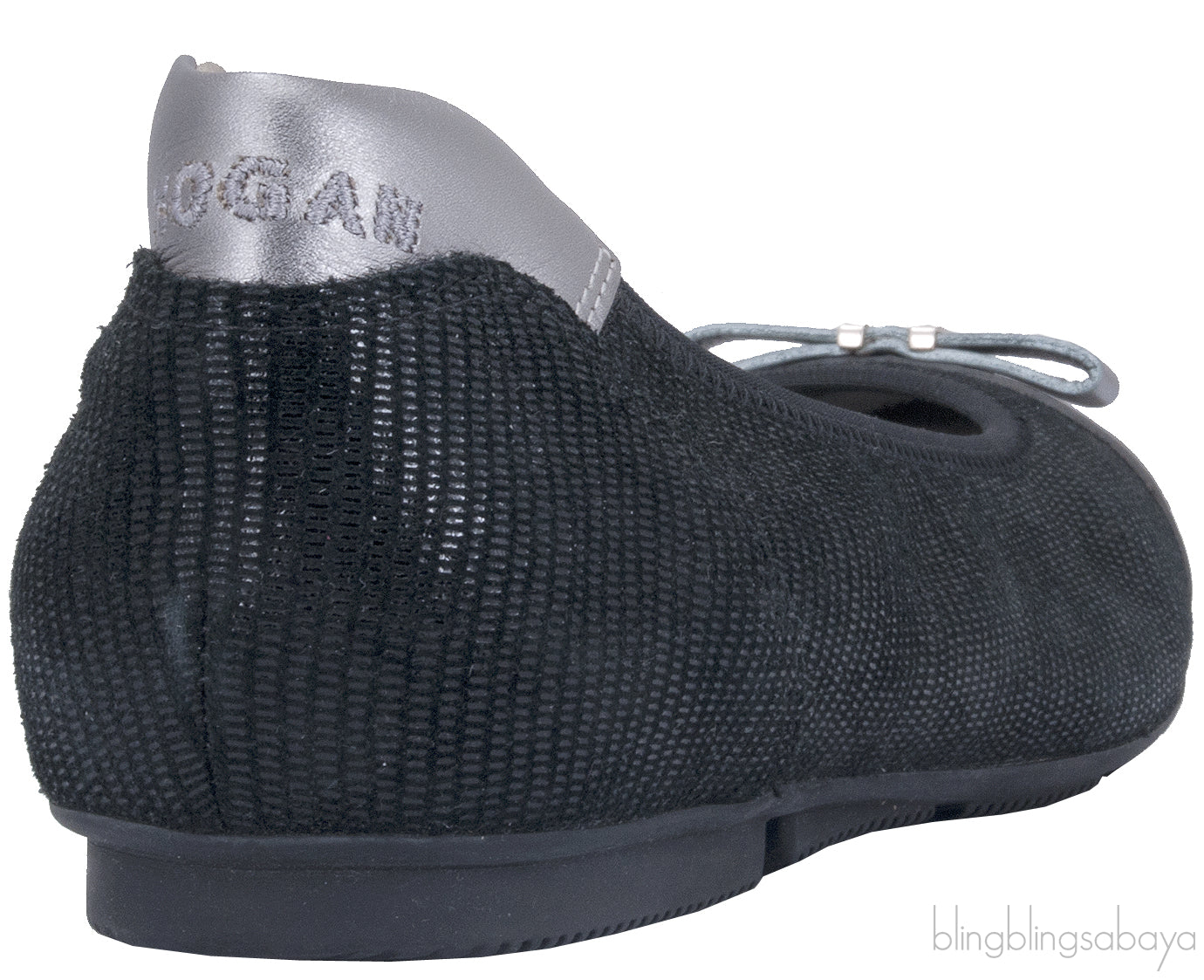 Silver Cap Toe Ballet Flat