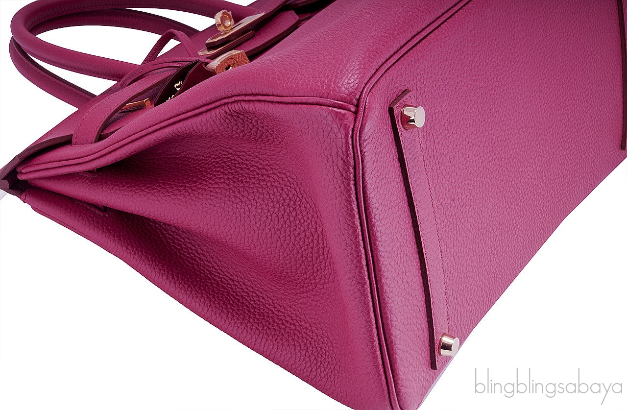 Birkin 35 Rubis Togo GHW