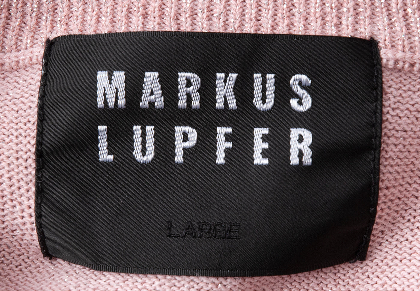 Metallic Pink Sequin Lip Sweatshirt