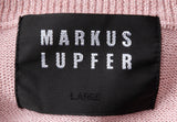 Metallic Pink Sequin Lip Sweatshirt