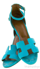 Turquoise Legend Wedge Sandals