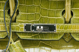 Birkin 30 Vert Pelouse Porosus