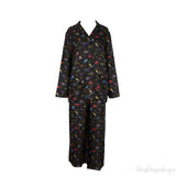 Black Zodiac Print Shirt & Trouser