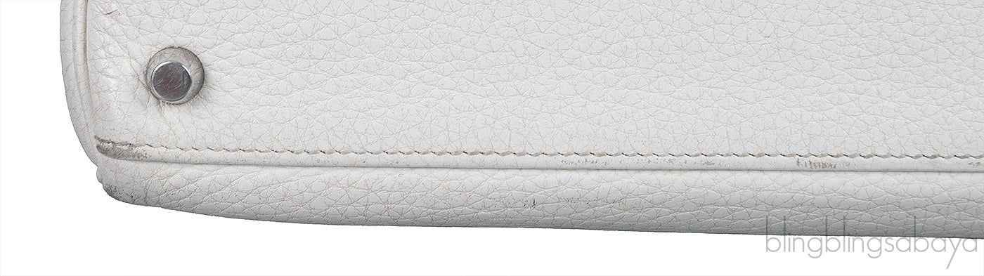 Kelly 35 White Retourne  PHW
