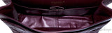 2.55 Reissue Metallic Burgundy Flap