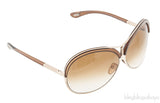 Brown Valesca Oversize Sunglasses