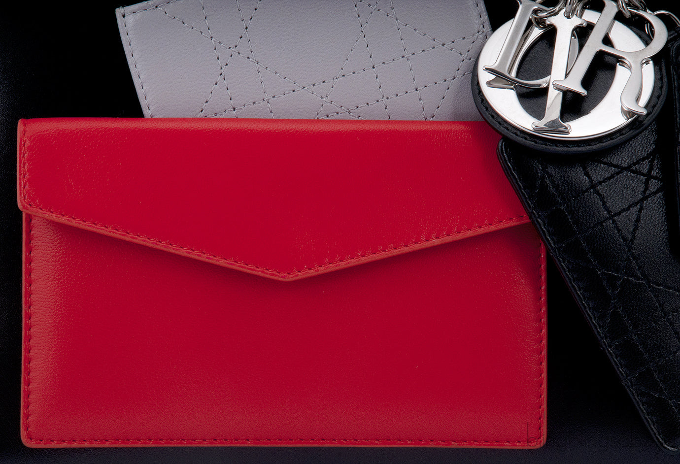 Lady Dior Black w/ Front Pocket*