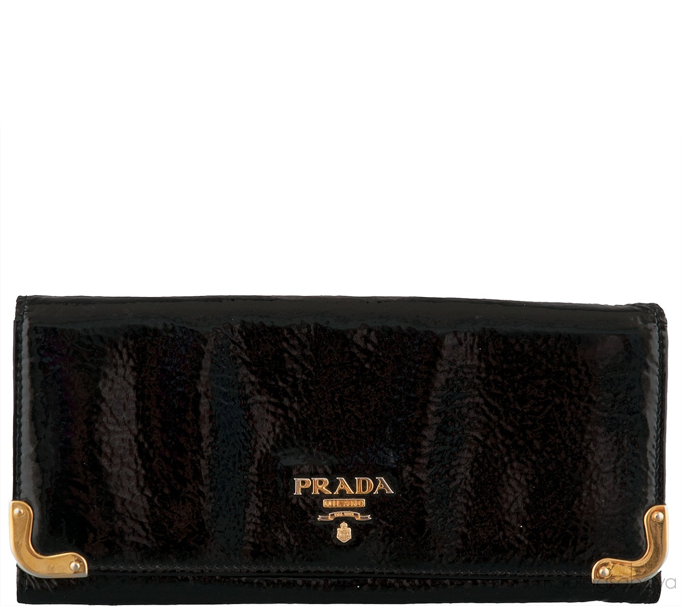 Black Patent Wallet