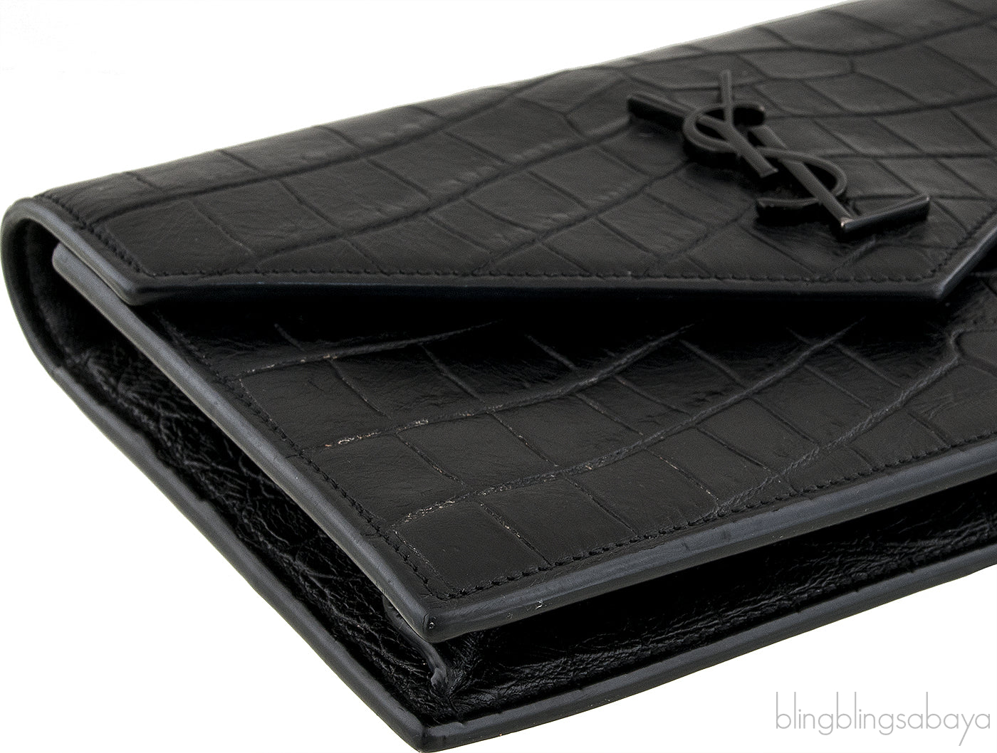 Yves Saint Laurent So Black WOC Croc Print
