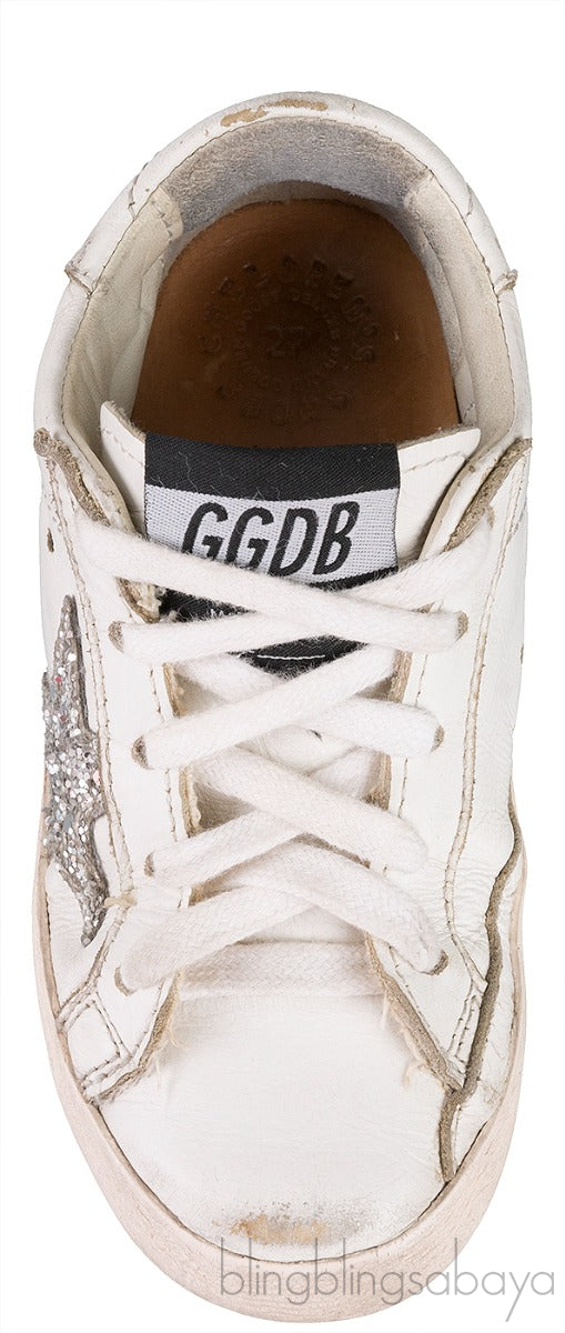 White Superstar Kids Sneaker