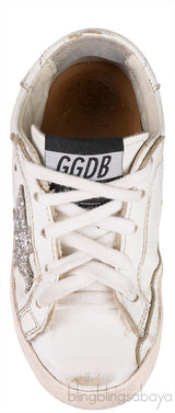 White Superstar Kids Sneaker