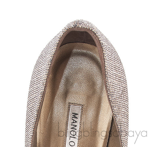 Hangisi Notturno Gold Pumps