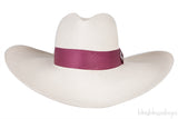 Large Brim Maroon Band Hat