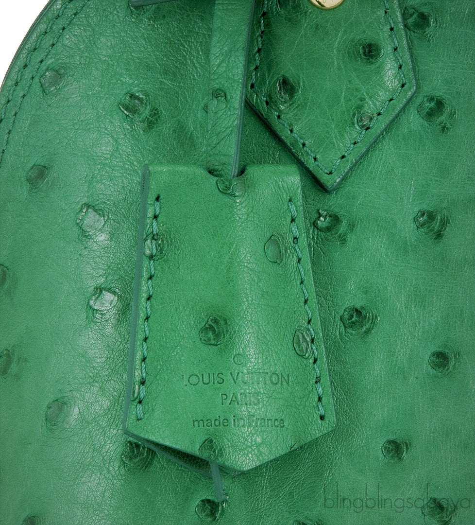 Alma BB Ostrich Menthe