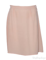 Peach Silk Skirt