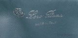 Loro Piana Forest Green Leather Handbag