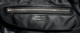 Charming Lock Black Satin Bag