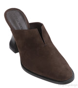 Bottega Veneta Dark Brown Suede Cha-cha Mules