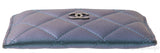 Metallic Blue Classic Card Holder